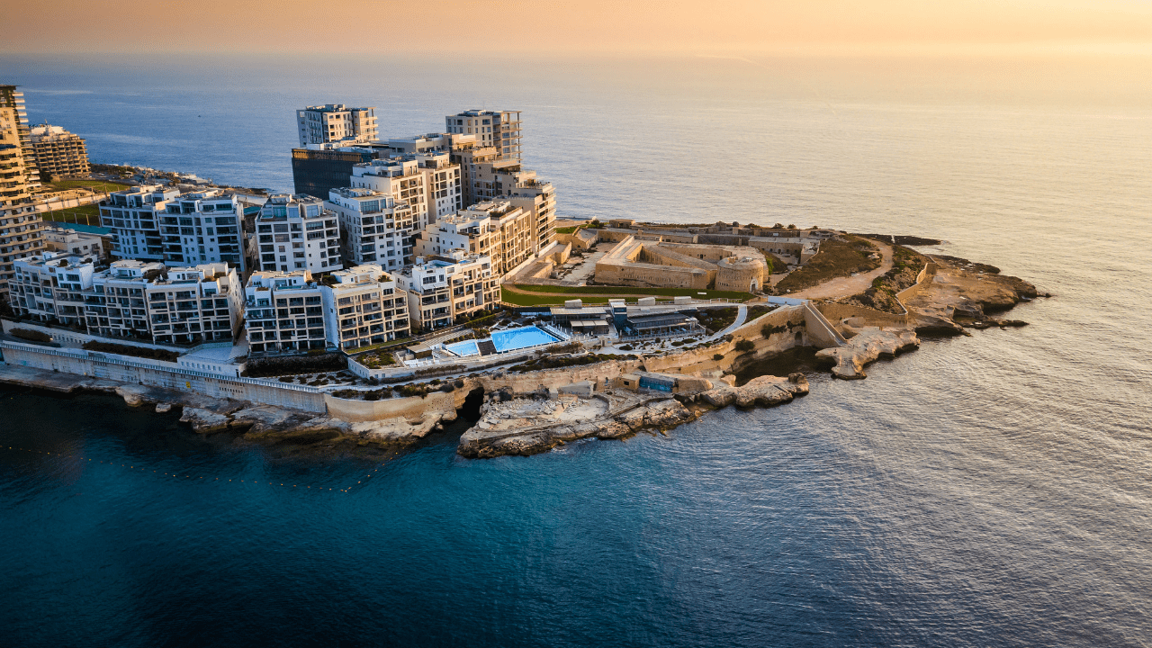 Malta Individual Investor Programme Malta's Sliema Point. A popular shopping destination as well as an exclusive residential area